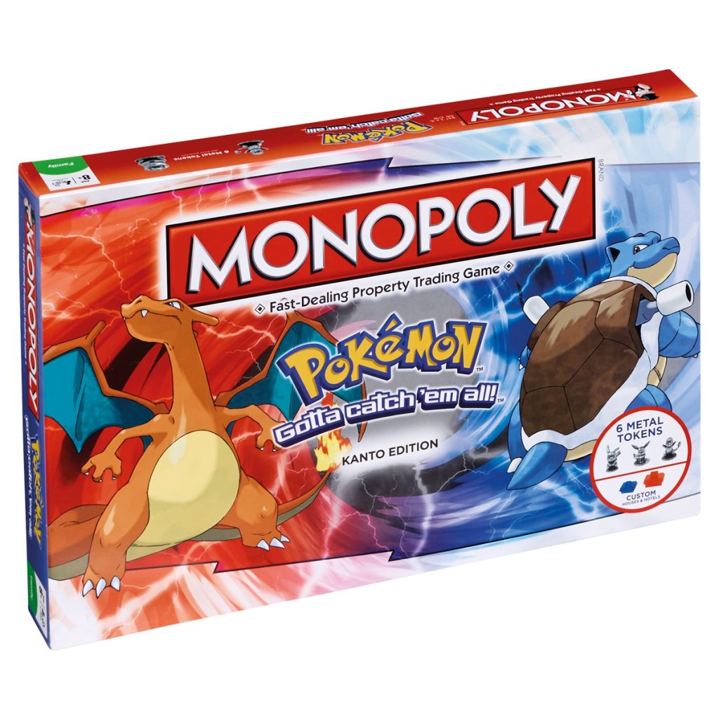 pokemon monopoly exclusive kanto edition rules