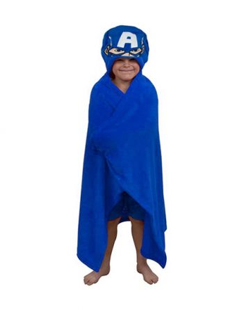 Cuddle Robe Captain America Boys