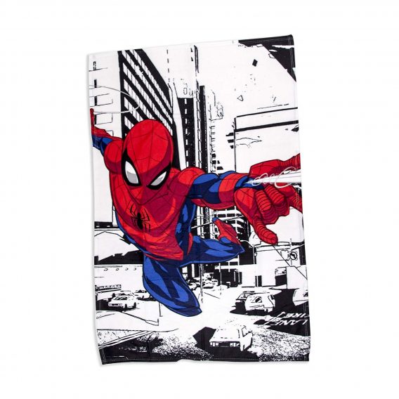 Disney Spiderman Metropolis Super Soft Panel Fleece Blanket Throw