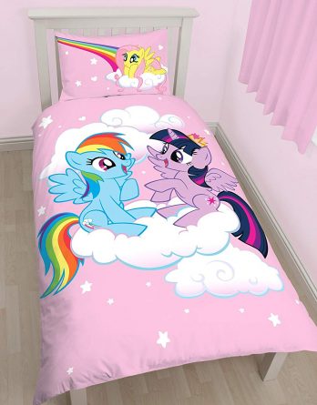 My Little Pony 'Equestria' Reversible Panel Single Bed Duvet Quilt Cover Set